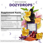 Clean Nutra Melatonin 10mg Drops Magnesium Vitamin B6 L-Theanine Valerian Hibiscus Lemon Balm Supplement Liquid Sugar-Free Vegan Non-GMO Natural Sleep Support Aid Lemon Tea Flavor 120mL Formula