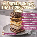 Protein Wafer Squares, Value Variety Pack, 15g Protein, Low in Sugar, 10 Squares Total, Light and Crispy, Includes Vanilla, Mocha, Chocolate, Lemon, Chocolate Raspberry (Variety, 1 Pack)