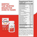 Geritol, Multivitamin Supplement, Contains Antioxidants, Vitamins B, C, E & D and Iron, 27, Minerals, Gluten-Free, Non-GMO, No Artificial Sweeteners, 40 Tablets, 2 Pack