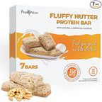 ProtiWise – High Protein 15g Bar | 7/Box | Weight Loss, Diet, KETO Friendly, Hunger Control, Meal Replacement | Gluten Free, Low Fat, Low Sugar (Fluffy Nutter)