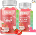 Magnesium Malate Gummies 1000mg | Magnesium Malate Supplement with L-Theanine, CoQ10 & Vitamin B6 | High Potency Stress Relief & Muscle Support | Non-GMO, Vegan, Gluten-Free | 120 Gummies