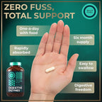 Digestive Enzymes for Women and Men with Probiotics and Prebiotics - Vegan Digestive Enzyme Blend - Bloating Support, Gut Health & Digestion Supplement with Artichoke Ginger Turmeric - 180 Capsules
