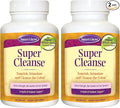 Nature’s Secret Super Cleanse - Extra Strength Colon Cleanse with 14 Herbs & Probiotic Support - Promotes Gut Health Detox Cleanse & Digestive Support Gentle Elimination Formula - 100 Tablets (2 Pack)