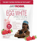 JAYROBB Strawberry Egg White Protein 80 oz, 5 Pound Bag