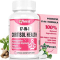 Cortisol Supplement for Women, 17-in-1 Hormone Harmony for Women, Cortisol Reducer with Ashwagandha, Rhodiola Rosea, Magnesium Glycinate, Omega-3, for Mood, Focus, Sleep Support, 60 Capsules