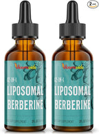 Berberine HCl Drops Supplement - Liposomal Berberine HCl Liquid- 4 fl oz