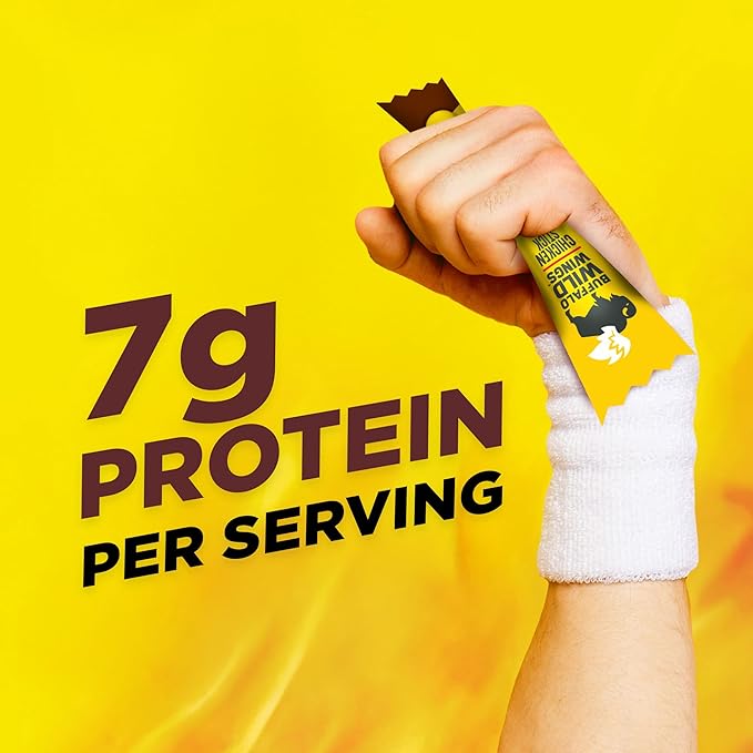 Slim Jim Chicken Sticks, Buffalo Wild Wings Honey BBQ Seasoned, 7g Protein per Serving, Snack Size, Easter Basket Stuffer for Men, 0.28 oz. (14 Count)