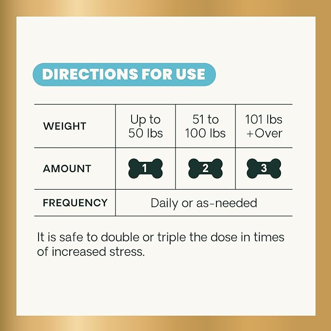 VetriScience Calm & Confident Chews, Composure Clinically Tested Calming and Anxiety Ashwagandha Supplement for Dogs, Stress Relief, Separation Anxiety, Behavior Support, Chicken, 90 Count