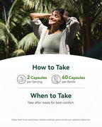 Inner Brightness Moringa Capsules 1000mg Per Serving – 10:1 Moringa Leaf Extract Green Superfood for Energy & Immune Support – Vegan, Non-GMO, 60 Count, Made in USA
