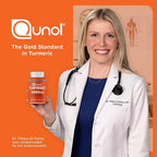 Qunol Turmeric Curcumin with Black Pepper, 2250mg Turmeric Extract with 95% Curcuminoids, Extra Strength Turmeric Supplement, Enhanced Absorption, Joint Support Supplement, 150 Vegetarian Capsules