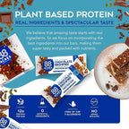88 Acres Pumpkin Seed Protein Bars, Fudge Brownie, 9 Count, 12g Plant-Based Protein, Gluten Free, Nut Free, School Safe Snack Bar, Vegan, Non-GMO, Individually Wrapped