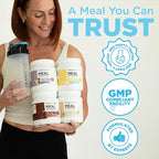 TransformHQ Meal Replacement Shake Powder 7 Servings (Chocolate) - Gluten Free, Non-GMO