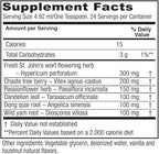 Vitanica PMS Tonic, Premenstrual Support and Relief, Saint Johns Wort, Dong Quai, Chaste Tree Berry, Wild Yam and More, Vegan, 4 Ounce