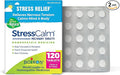 Boiron StressCalm Tablets for Relief of Stress, Anxiousness, Nervousness, Irritability, and Fatigue - 120 Count (2 Pack of 60)