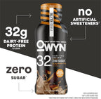 OWYN Only What You Need Pro Elite No Nut Buttercup Flavored Protein Shake, 32g Protein, 0g Sugar, High Protein, Dairy Free, Gluten Free, Plant Based Protein Drink, 12 Count
