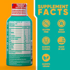 Vitamin Energy Immune+ Extra Strength Energy Shot Pineapple Punch 48 Pack, 260mg Natural Caffeine, B-Vitamins, Citicoline, Green Tea, Immunity & Focus Support, Zero Sugar, Gluten-Free 1.93 fl oz