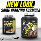 Forzagen Lean Gainer Premium Mass Builder | Mass Gainer Protein Powder for Men & Women | High Calorie Protein, Weight Gain, Bulk, Muscle Building Supplement | Dutch Chocolate, 8 lbs. (11 Servings)