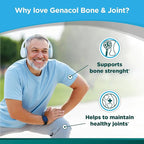 Genacol Bone & Joint – Calcium, Vitamin D3, Boron & Ultra-Hydrolyzed Collagen, Health Supplement, Supports Bone Strength, 90 Capsules (30-Day Supply)