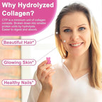 Multi Collagen Peptides Gummies, Type I, II, III, V, X - Hydrolyzed Collagen Peptides with Biotin, Hyaluronic Acid, Supports Healthy Skin, Strong Nails & Thick Hair, 60 Count, 1 Pack