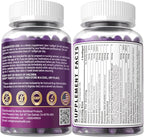 Melatonin 100mg for Antioxidant & Cognitive Health, Ultra High Dose Melatonin with CoQ10, Turmeric, Trans-Resveratrol, Vitamin B12 C E for Brain Anti-Aging, Cellular Repair and Energy, 150 Softgels