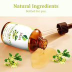 SVA Moringa Seed Oil - 4 Fl Oz – 100% Natural Cold Pressed Moringa Oil - for Face, Skin Care, Hair Care, Scalp Massage & Body Massage – Carrier Oil with Dropper