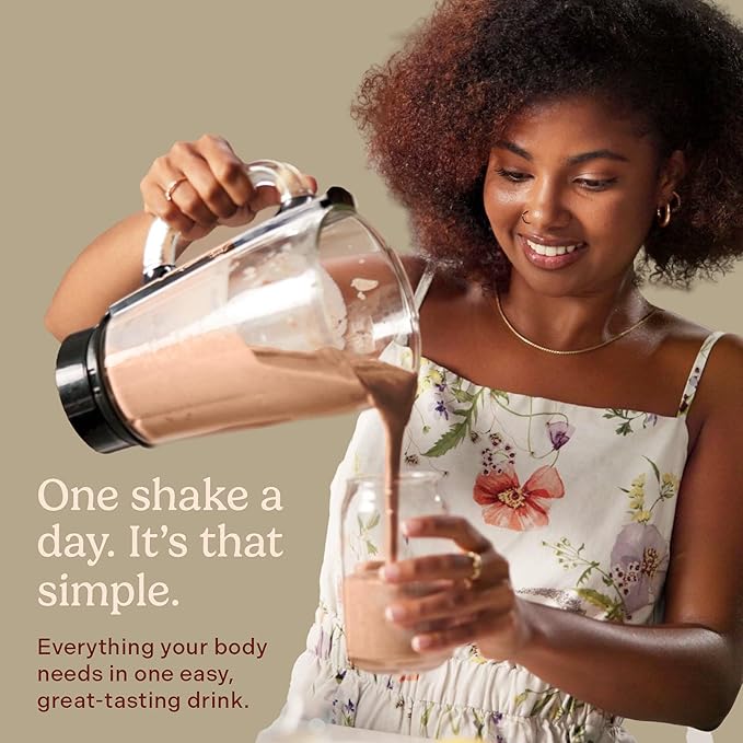 GLP-1 Nutritional Support Supplement, Chocolate & Vanilla – Protein & Vitamin Doctor-Designed Daily Shake for GLP1 Users with Fiber, Collagen & BCAAs, Helps Maintain Nutritional Balance