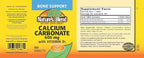 Nature's Blend Calcium Carbonate 600 mg with D3 400 IU 100 Tablets,(Pack of 1), 079854016819