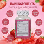 PMS Relief Hormone Balance Gummies, Menstrual Cramp Relief & Menopausal Support, 60 Count