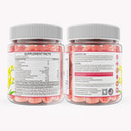 Inositol Gummies with Evening Primrose Oil for Women - 40:1 Ratio Myo-Inositol 2000mg & D-Chiro Inositol 50mg with Vit D3 B6 B12 & Zinc, Sugar-Free for Female Natural Balance & Wellness, Vegan (60ct)