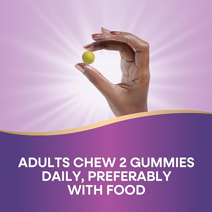 Nature’s Way Quercetin Gummies with Zinc, Immune Defense*, Powerful Antioxidant*, Lemon Flavored, 60 Gummies