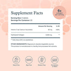Youtheory Advanced Collagen with Vitamin C - 6,000 mg Hydrolyzed Collagen Peptides & Amino Acids - Hair, Nails, Joints & Bones Support - 120 Tablets (20-Day Supply)*