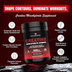 Loveable Bites Creatine Monohydrate Gummies – 5000mg Creatine Gummies for Men & Women | Supports Muscle Strength, Endurance, Energy & Recovery | Sugar-Free, Vegan, Mixed Berry Flavor, 180 Count