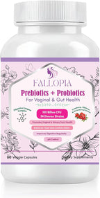 Probiotics for Women with Prebiotic Cranberry d Mannose Digestive Enzymes & Hibiscus 34 Strains 100 Billion CFU Feminine Care Supplement for Vaginal Gut Urinary Health and pH Balance Support