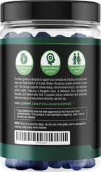 Methylene Blue Pharmaceutical Grade Gummies with Alpha Lipoic Acid (ALA) & NAD, Methylene Blue Gummies Cognitive Support, 60 Day Supplement