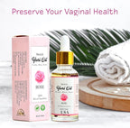 MERICH Natural Yoni Oil for Women | pH Balancing Vaginal Detox Oil, Rose | Rejuvenating Formula for Dark Spots & Ingrown Hair | Odor Eliminator & Gentle Cleansing Feminine Care | 1 oz