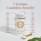 Shore Magic Premium Marine Collagen Powder Types I-IV – Wild Fish, Hydrolyzed Peptides, Unflavored, 9g Protein Per Serving – Supports Youthful Skin, Hair, Nails & Joints, 30-Day Supply