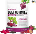 Total Beets Soft Chews,Beet Root Gummies with Vitamins C & B12,L-Arginine & L-Citrulline,Grapeseed Extract,Antioxidants,Healthy Energy Supplement with Elite Ingredients,Heart Health Superfood (1)