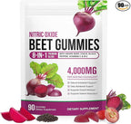 Total Beets Soft Chews,Beet Root Gummies with Vitamins C & B12,L-Arginine & L-Citrulline,Grapeseed Extract,Antioxidants,Healthy Energy Supplement with Elite Ingredients,Heart Health Superfood (1)