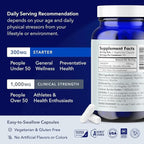 TRU NIAGEN Patented NAD Supplement for Brain Function, Anti Aging & Cell Regeneration, 300mg Niagen, 90 Servings | Supports Cellular Energy, Muscle | Nicotinamide Riboside (NR) Take 1 Daily | 1 Bottle