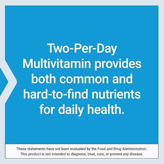 Life Extension Two-Per-Day Multivitamin, Vitamins B, C, D, zinc, Packed with Over 25 Vitamins, Minerals & extracts, Two-Month Supply, Non-GMO, Gluten-Free, 240 Capsules