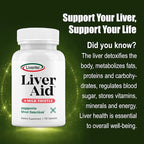 LIVERITE Liver Aid with Milk Thistle 150 Capsules, Supports Healthy Liver Function, Cleansing, Energy & Daily Wellness