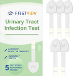 UTI Test Strips,Urinary Tract Infection Test Strips for Women, Men & Kids for UTI and Bladder, Detect Leukocytes and Nitrites,Results in 2 Minutes, Specialized Handle Design Easier use-5Pcs