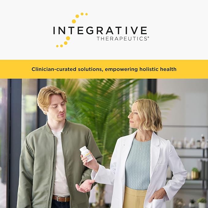Integrative Therapeutics Liquid Iron - Energy Support Supplement* - with Vitamin B12 & Folate - Liquid Supplement for Convenience - Gluten & Dairy-Free - Apple Cinnamon Flavored, 6 fl oz (35 Servings)