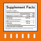 Doctor's Recipes Glucosamine Chondroitin MSM and Manganese Supplement, 1800 mg Glucosamine HCl, NO Shellfish, Healthy Structure & Movements, Flexibility Support for Men & Women, 240 Tablets
