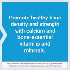 Life Extension Bone Restore with Vitamin K2 – Bone Health Supplement for Strong Bones – 3 Types of Absorbable Calcium, Vitamins D3 and K2, Minerals – Gluten-Free, Non-GMO – 120 Capsules
