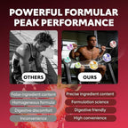 Creatine Monohydrate Gummies for Men & Women - 6205mg per Serving, Containing L-carnitine & Taurine, Post Workout Muscle Recovery, Strength & Energy Boost, Sugar Free & Vegan (60, Strawberry)