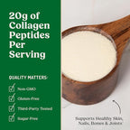 Bulletproof Unflavored Collagen Peptides Powder with MCT Oil, 14.3 Ounces, Grass-Fed Collagen Protein for Skin, Bone and Joint Support, Pasture Raised, No Added Hormones