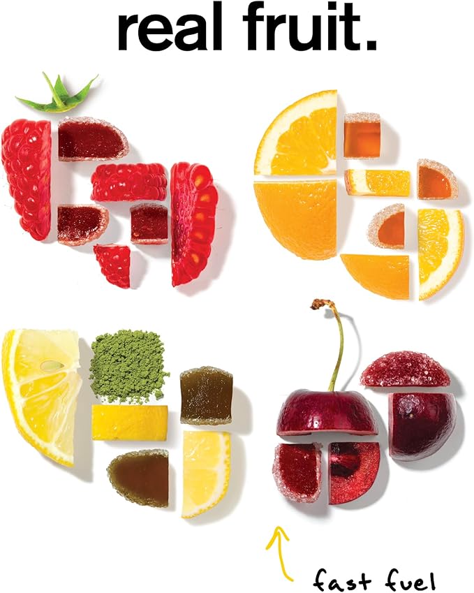 Skratch Labs Energy Chews | Gummies for Running, Cycling & Endurance Quick Carbs for Athletes, Easy to Digest, Real Fruit | Gel Alternative for Runs & Rides | Variety Pack 10 Pack | Gluten Free, Vegan