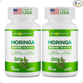 Moringa Capsules 1000mg, Moringa Leaf Extract 10:1, Complete Green Superfood, for Energy, Sleep, Immune & Gut Health, Veg Capsules 120 Count, All-Natural, Non-GMO, Made in USA