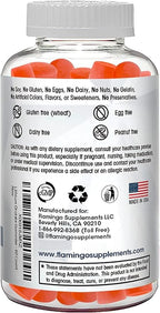 Lithium Orotate Gummies 5mg (Per Serving) – Chewable Lithium Supplement – Gentle Daily Support – Vegan, Non-GMO – 60 Gummies